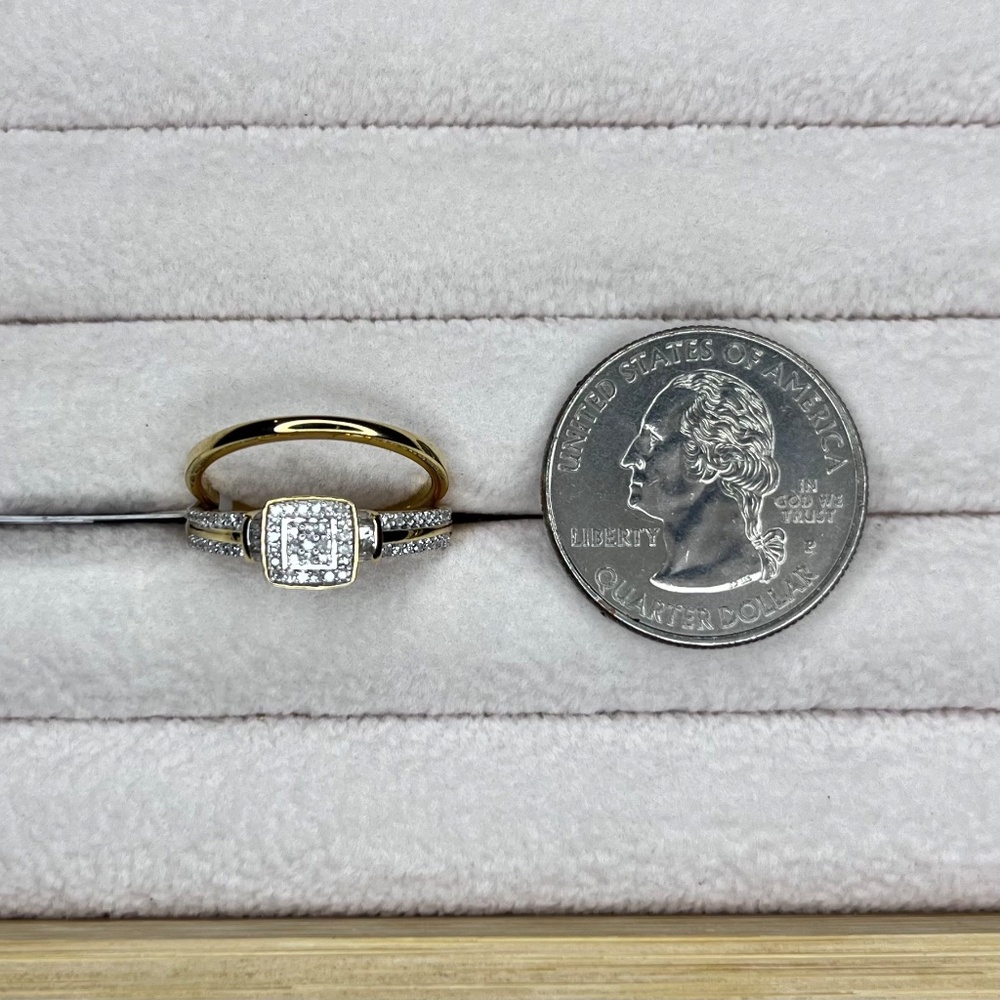R052 | Natural Diamond Stacker Ring Set - Picture 4 of 7